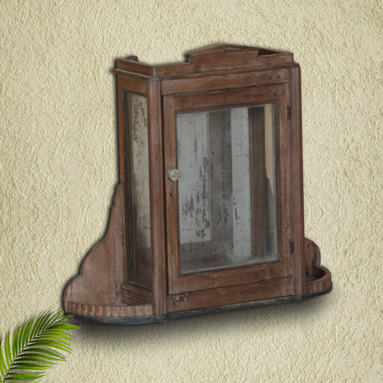 Battan Wooden Wall Showcase