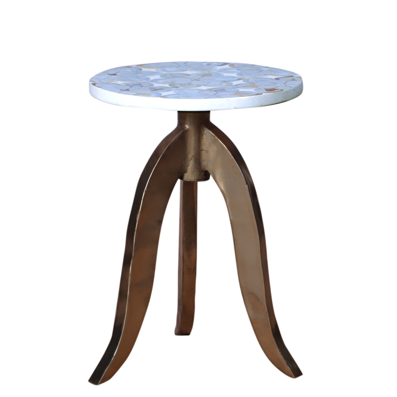 Azniv Mother Of Pearl End Table 
