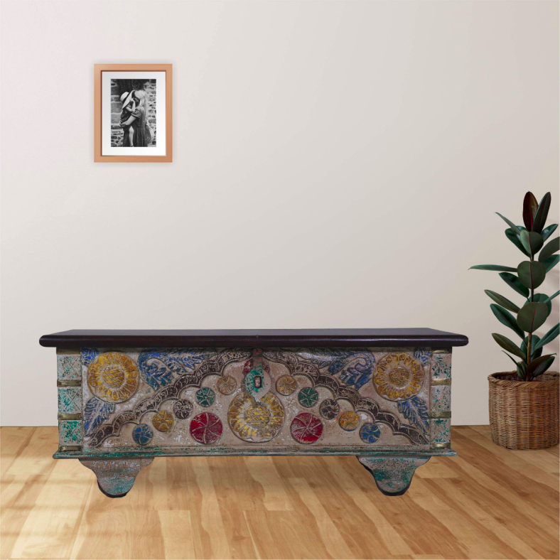 Asa Wooden Trunk Box
