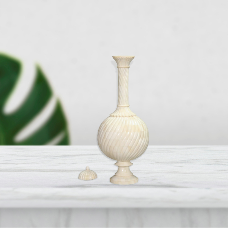 Aygun Bone Inlay Surahi