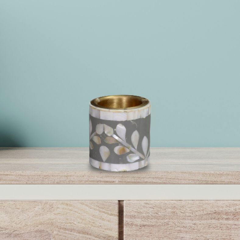 Ayse Bone Inlay Pencil Stand