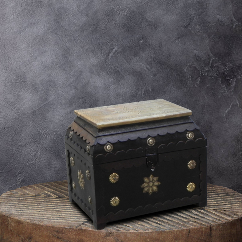 Aabidah Wooden Jewellery Box 