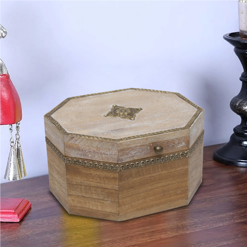Maeja Wooden Jewellery Box 