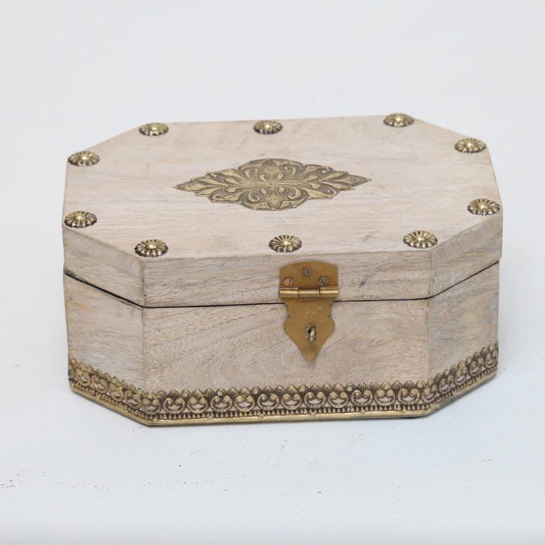 Melpomene Wooden Jewellery Box