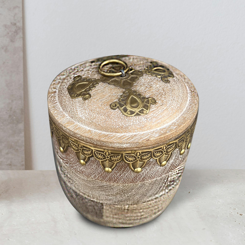 Auset Wooden Jewellery Box