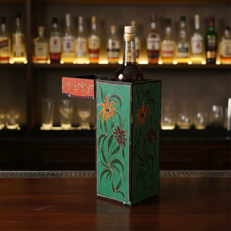 Esmar Wooden Bottle Box 