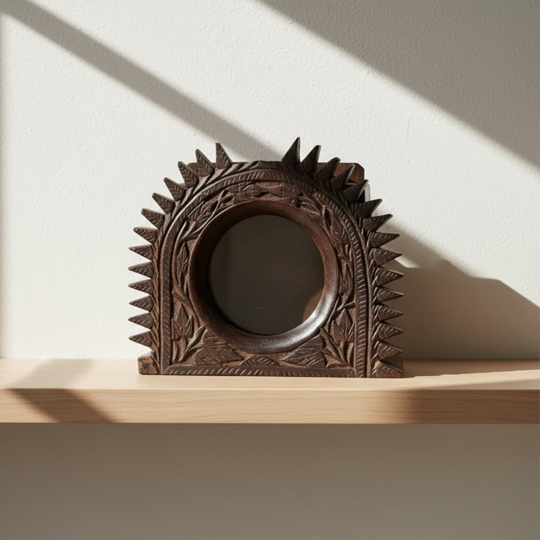 Feroq Wooden Clock Box