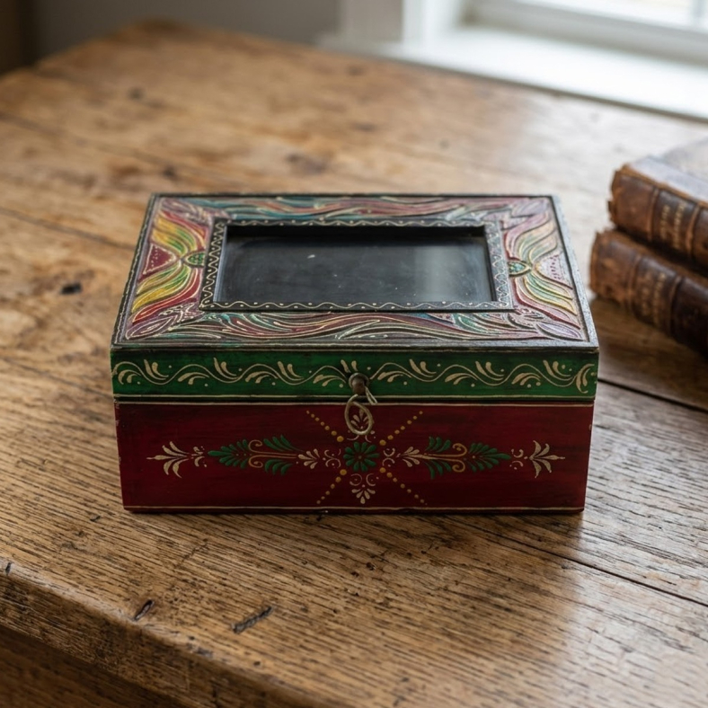 Laiba Wooden Painted Box