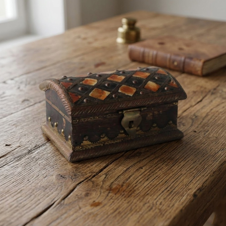 Nuha Wooden Box