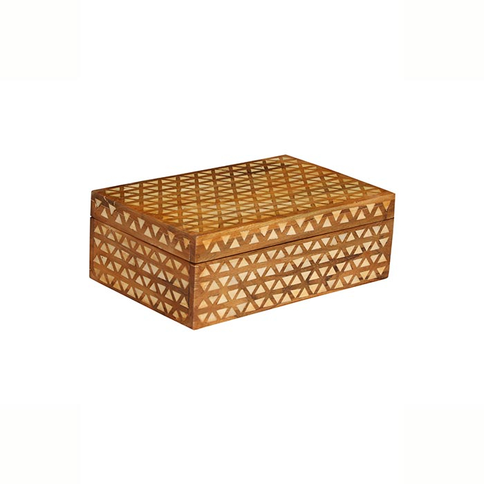 Agah Bone Inlay Jewellery Box