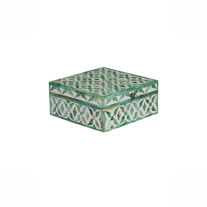 Alev Bone Inlay Jewellery Box