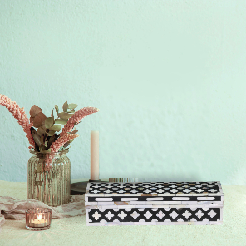 Atakan Bone Inlay Pen Box
