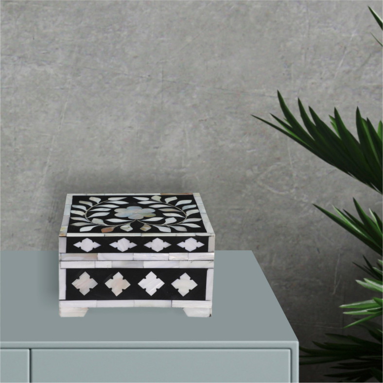 Atilla Mother Of Pearl Inlay Jewellery Box