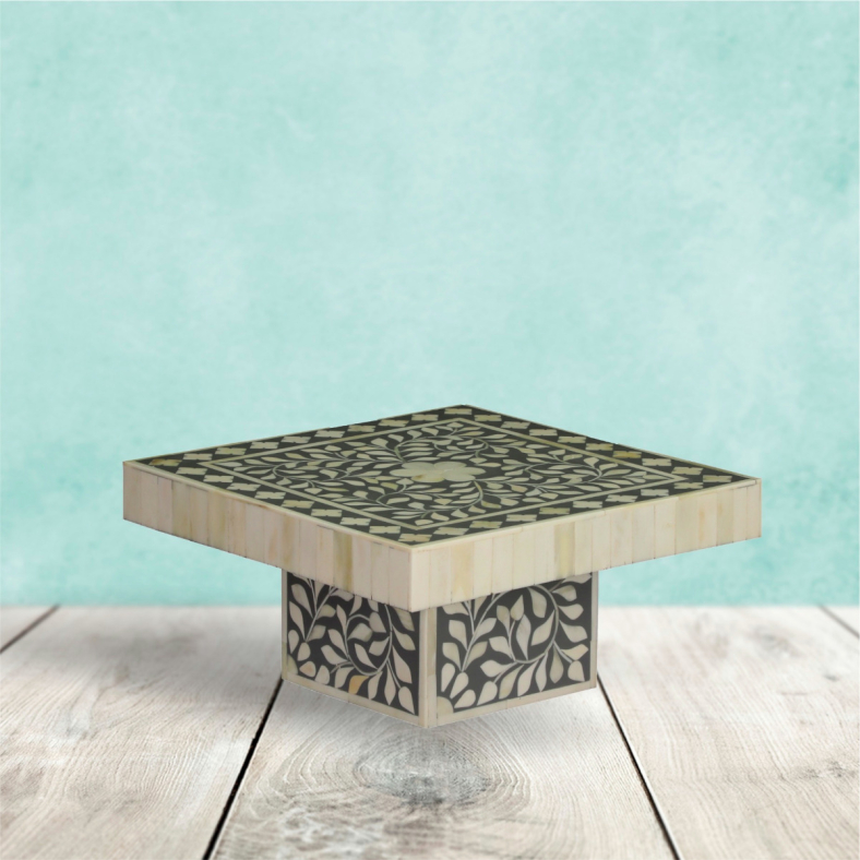 Altug Bone Inlay Cake Stand