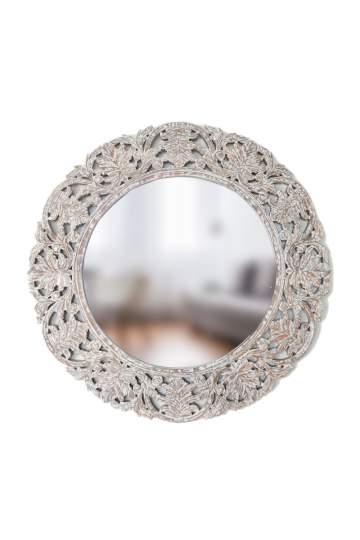 Orolia Carved Wooden Mirror 