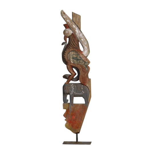 Zabou Wooden Bracket On Stand