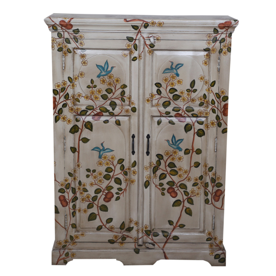 Abigail Floral Armoire