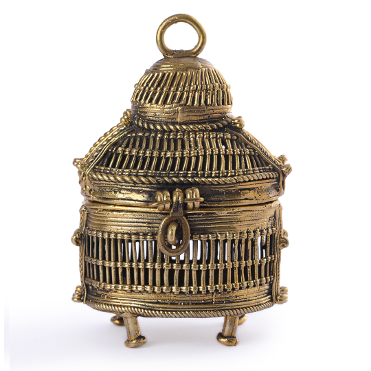 Dhokra Eldric Jewelry Box
