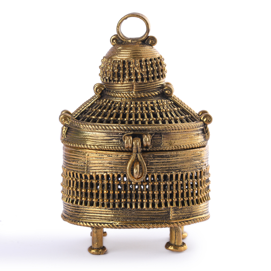 Dhokra Marvik Jewelry Box
