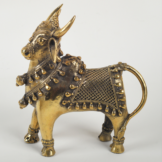 Dhokra Standing Nandi 