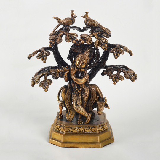 Dhokra Krishna Tree 