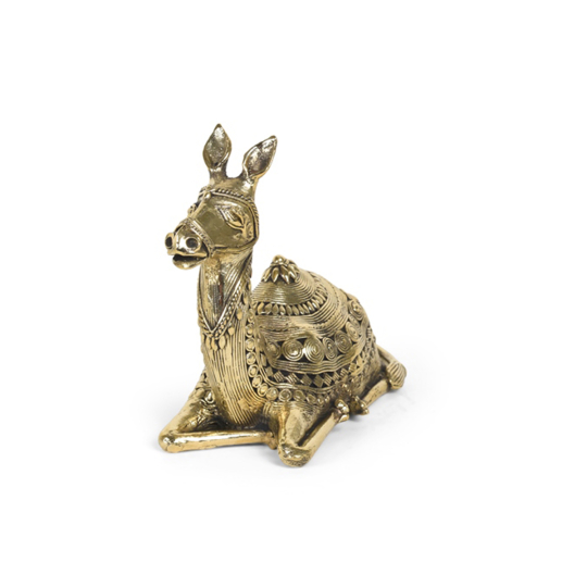 Dhokra Seated Camel 