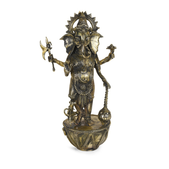 Dhokra Ganesha on Dholak