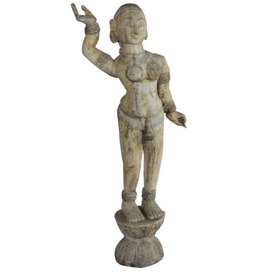 Kiko Wooden Statue