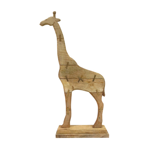 Ovelyne Giraffe Curio On Stand