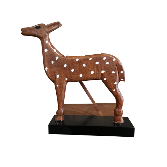 Selavira Deer Curio On Stand