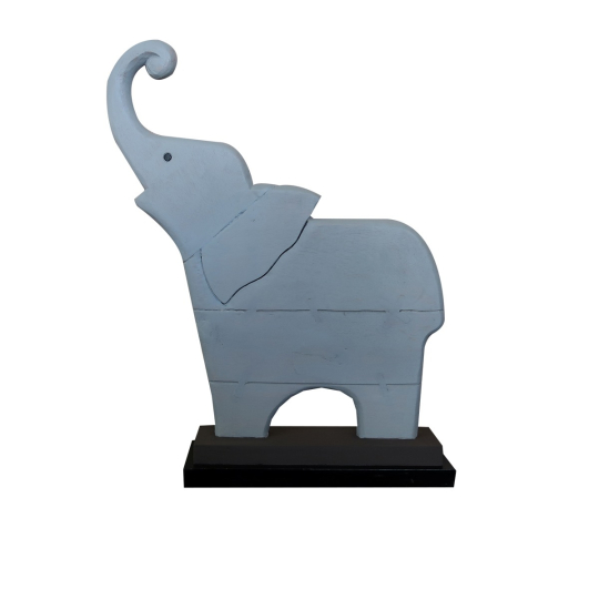 Eliraisa Elephant Curio On Stand