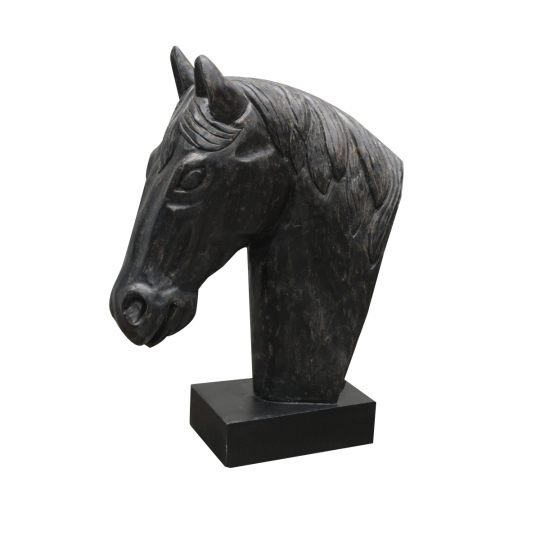 Auravira Horse Head On Stand