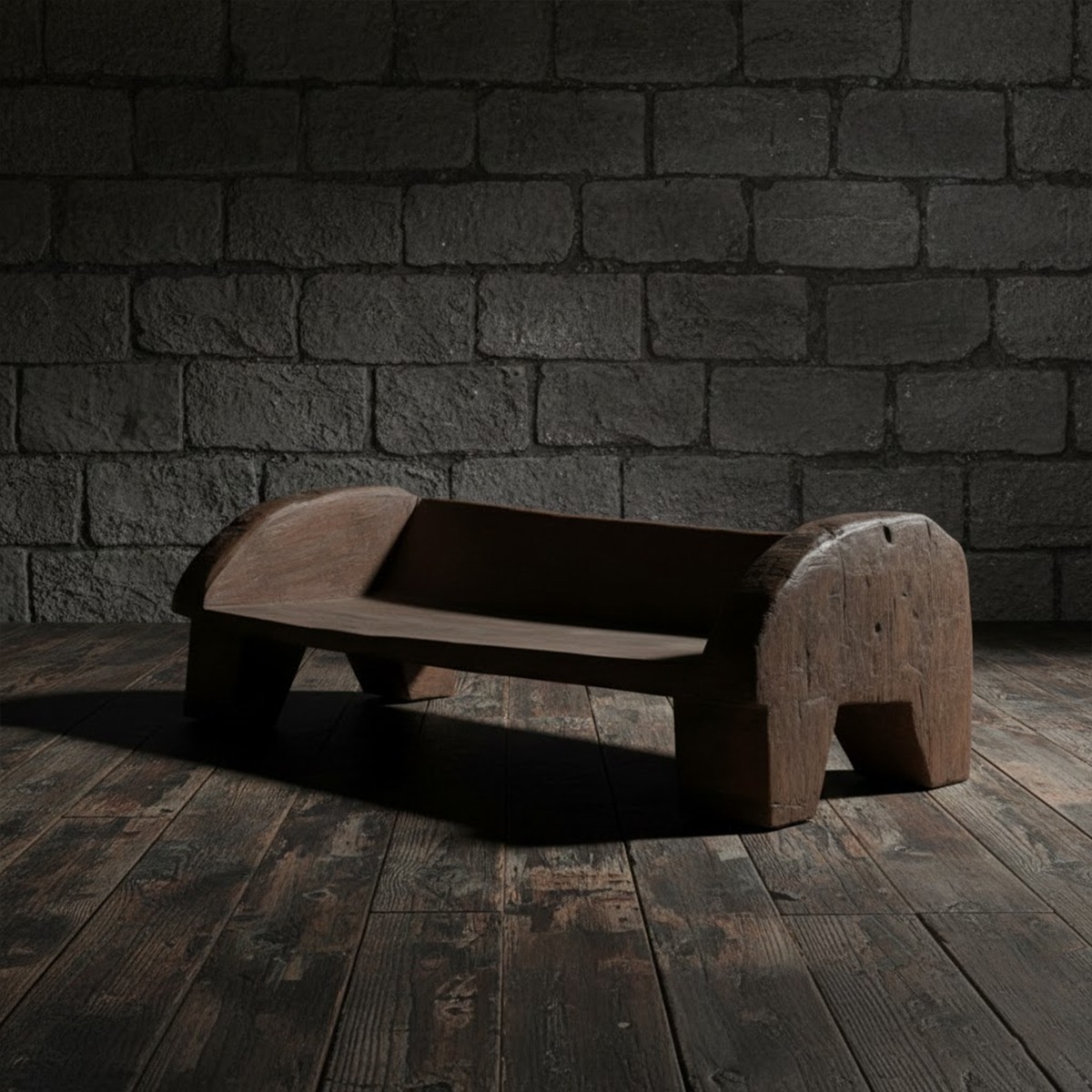 The Nyyvara Wooden Bench is a query seating arrangement for your guests
