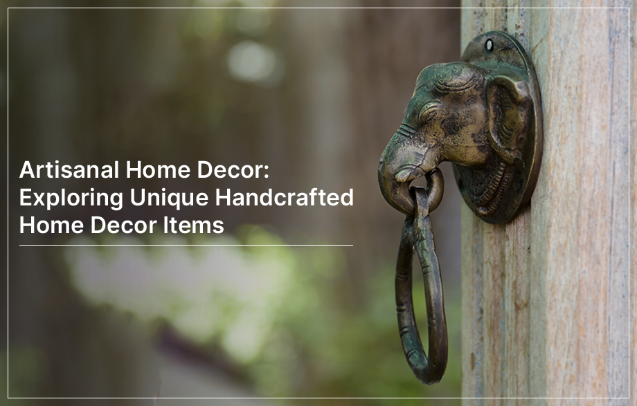Artisanal home decor featuring unique handcrafted pieces