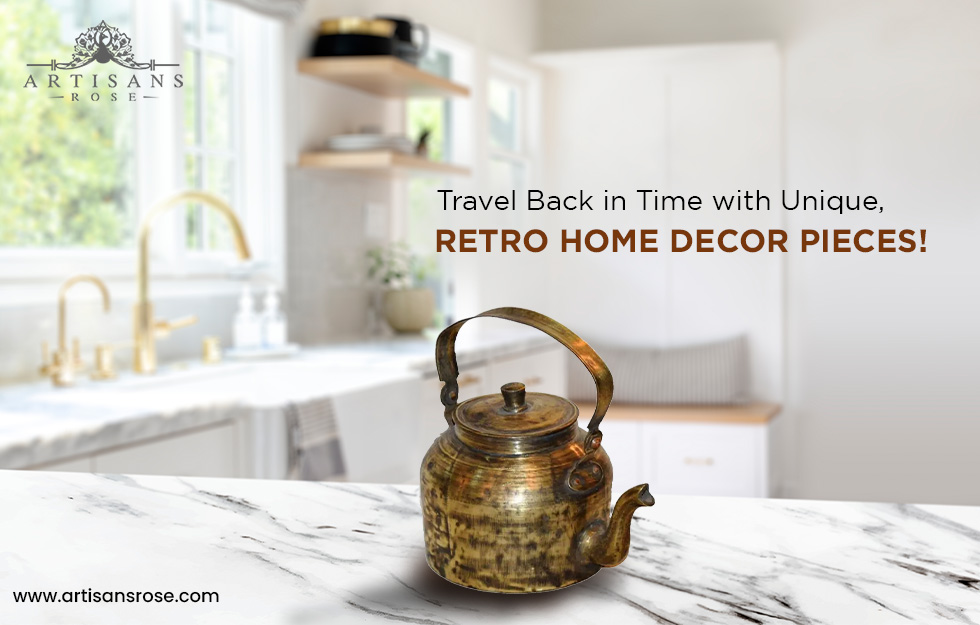 Curated vintage home décor pieces for classic interior styling