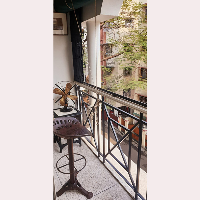 Rustic barstool