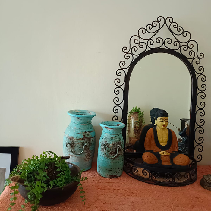 Pretty Pastel Pots Blue Set Of Two